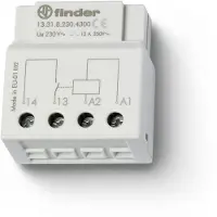 Finder Schakelrelais Inbouw 13.31.9.024.4300 1x NO 24 V/DC 12 A 1 stuk(s)