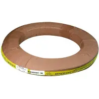 Henco gasbuis Ø26mm - gele mantel - 50 meter - 50-026GASMG