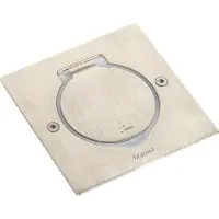 Legrand 89700, afmetingen: 94 mm, 72 mm, 100 mm, gewicht: 133 g, verpakking: 1 stuk