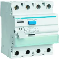Hager Class A Aardlekschakelaar - CFA440G