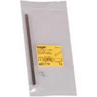 Hager Lastscheider schakelaaras, lengte 150mm dwarsdoorsnede hoogte 6mm dwarsdoorsnede