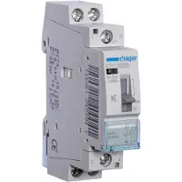 Hager ETC225S Contactor 2x NO 230 V met overspanningsbescherming Single 1 stuk(s)