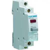 Hager SVN432. Internationale beschermingsklasse (IP-code): IP20. Breedte: 17,5 mm, Hoogte: 83 mm, Knoppen + Schakelaars, Rood
