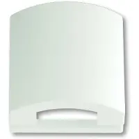 ABB Busch-Jaeger 50x50 afdekplaat in mat wit - 2CKA001710A3876