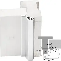 Axa | Beveiligingsstrip Achterdeur | SKG1 | wt215 | 20-25mm | 76032088bl