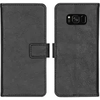 IMoshion Luxe Bookcase voor de Samsung Galaxy S8 - Zwart