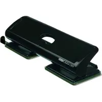 Rapid Fashion 4-gaats Perforator FC20/4 - Perforteert Tot 20 Vel - Voor Mappen En Ringbanden - Zwart - Ideaal Voor Thuiskantoor/Thuiswerkplek