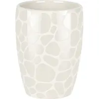 Spirella Beker Darwin Pebble Grijs/wit