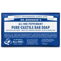 Dr Bronner's Dr. Bronner's - Pure-Castile Zeep (Pepermunt, 5 ounce) - Gemaakt met Biologische Oliën, Voor Gezicht, Lichaam en Haar