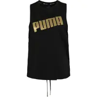 Puma Metal Splash Adjustable Sleeveless T-shirt Zwart S Vrouw