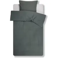 Marc O'Polo Dekbedovertrek Senja Green Katoen-140 x 200 / 220 cm | 1-Persoons
