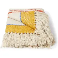 Malagoon Bouclé Miracle plaid van wolblend 125 x 172 cm