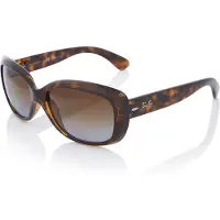 Ray-Ban Zonnebril Jackie Ohh 4101 710/T5 Schildpad Bruin Verloop Gepolariseerd