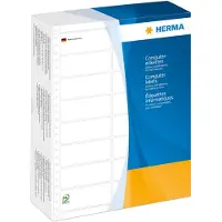Herma Computeretiketten doorlopend, 210,82 x 150,0 mm, 1-baans, wit, met perforatie, p