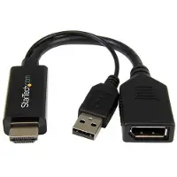 StarTech.com HDMI naar DisplayPort adapter met USB 4K