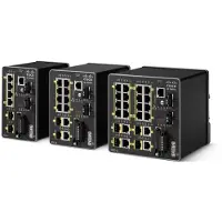 Cisco Industrial Ethernet 2000U-serie - Switch - beheerd - 4 x 10/100 + 2 x Gigabit SFP - monteerbaar op DIN-rail