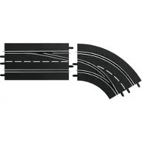 Carrera D124/132 Spoorbocht R.off. 2x