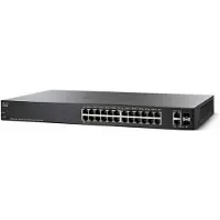 Cisco SG250X-24P, Beheerde switch, L2/L3, Gigabit Ethernet (10/100/1000), Ondersteunt Power over Ethernet (PoE), Geschikt voor rackmontage, 1U