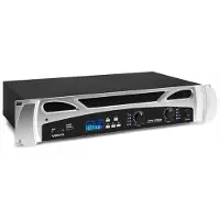 VONYX VPA1000 versterker 2x 500W met Bluetooth en mp3 speler
