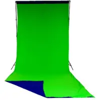 Manfrotto Chroma key Scherm Blauw/Groen 300x700cm