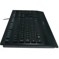 Logitech Keyboard K280e - Bedraad Toetsenbord - QWERTY ISO - Noorse indeling - Zwart