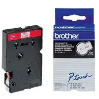 Brother TC-202 tape rood op wit 12 mm origineel