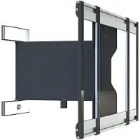 SMS Slim Swing 46'' Zwart, Zilver