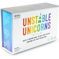 TeeTurtle Onstabiele Spellen - Onstabiele Eenhoorns Basis Spel - Competitief Kaartspel voor 2-8 Spelers
