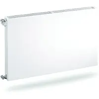 Sanivesk vlakke Plaatradiator Duo Raya Wit 60x60cm 985 watt