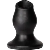 Oxballs Pig Hole Tunnel Plug Small - Zwart