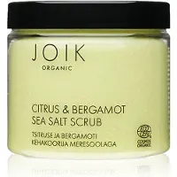 JOIK Citrus & bergamot sea salt scrub organic 240 gram