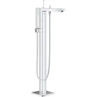 GROHE Eurocube Joy afdekset vrijstaande badkraan Chroom
