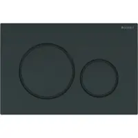 Geberit Bedieningsplaat sigma 20 2-toets spoeling zwart