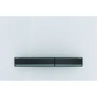 Geberit Bedieningsplaat Sigma 50 voor 2-toets Spoeling Zwart Chroom / Wit