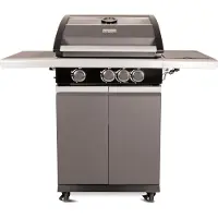 Patton Patio Pro Chef 3+1 Gasbarbecue - Frozen Grey