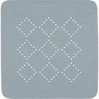 Spirella Antislip Badmat Alaska - Grijs - 55x55cm