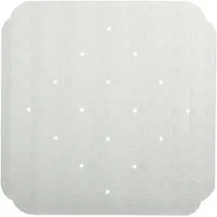 Spirella Antislip Badmat Ruby - Wit - 53x53cm