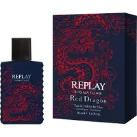 Replay Signature Red Dragon Eau de Toilette, 30 ml, sprayflacon