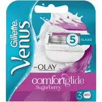 Gillette - Venus + Olay Blades Sugarberry Scent 3 Pcs