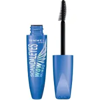 Rimmel Scandaleyes WOW Wings, Zwart, Black, Krullend, Volumegevend, 12 ml, Aqua/water/eau, Paraffin, Glyceryl Stearate, Copernicia Cerifera Cera/copernicia Cerifera..., 60 mm