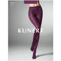 Kunert panty 60 denier met printopdruk zwart