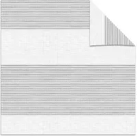Decosol Roljaloezie Regulier Lichtdoorlatend Structuur - Grijs/Wit 90
