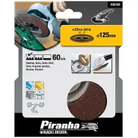 Piranha lamellen schuurschijf K60 125 mm X32126