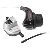 Shimano draaiversteller Nexus 3 SL 3S41E rechts zilver/zwart