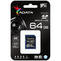 ADATA ASDX64GUI3V30S-R flashgeheugen 64 GB SDXC Klasse 10 UHS-I