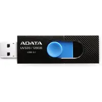 ADATA Uv320 128go Usb 3.1 (3.1 Gen 2) Capacity Noir, Bleu Lecteur Usb Flash - Lecteurs Usb Flash (128 Go, 3.1 (3.1 Gen 2), Connecteur Usb Type-a, Slide, 7,9 G, Noir, Bleu)