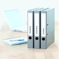 Herma Ordneretiketten, A4, 192 x 34 mm, wit, ondoorzichtig, permanent hechtend