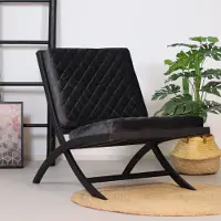 Livin24 Design fauteuil Madrid velvet antraciet