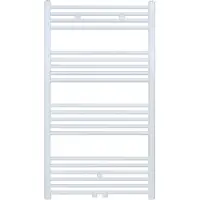 Belrad Heat Flow Handdoekradiator 120x60cm - Wit - Staal - Verwarming, Radiatoren, Design Radiatoren - 5404024101678