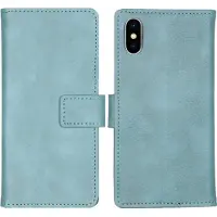 IMoshion Luxe Bookcase voor de Apple iPhone X / Xs - Lichtblauw